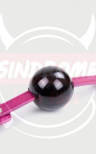 Sindrome - SI3822 Faux Leather Rubber Gagball