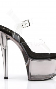 Pleaser - SKY-308T Tinted Platform Ankle Strap Sandal