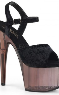 Pleaser - ADORE-709MCT Dual Tone Tinted Platform Ankle Strap Sandal