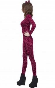 Fever - 26807 Leopard Print Pink Bodysuit