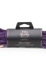 50 Shades Freed - Want to Play? 10m Silky Rope