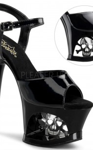 Pleaser - MOON-709SK Cut-Out PF Ankle Strap Sandal