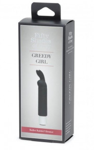 50 Shades of Grey - Greedy Girl Rechargeable Bullet Rabbit Vibrator
