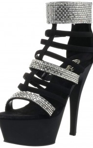 Pleaser - KISS-294 PF Strappy Cage Sandal