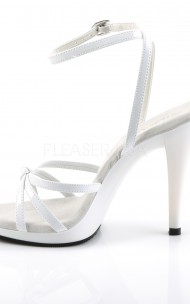 Pleaser - FLAIR-436 Stiletto Heel Strappy Ankle Wrap PF Sandal