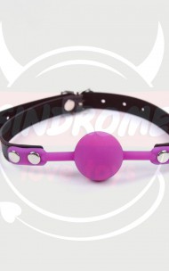 Sindrome - SI3799 Faux Leather Rubber Gagball