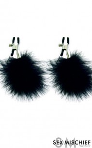 Sex & Mischief - SS100-82 Feather Nipple Clamps
