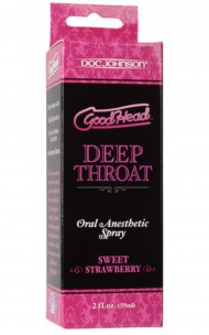 Doc Johnson - Good Head Deep Throat Spray Sweet Strawberry