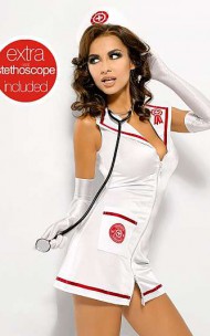 Obsessive - Sexy costume Emergency dress / Nurse + stethoscope