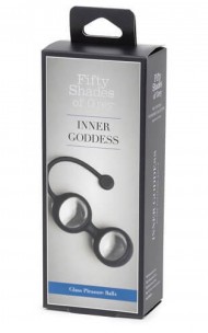 50 Shades of Grey - Inner Goddess Glass Pleasure Balls 77g