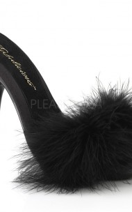 Pleaser - POISE-501F Platform Marabou Sandal